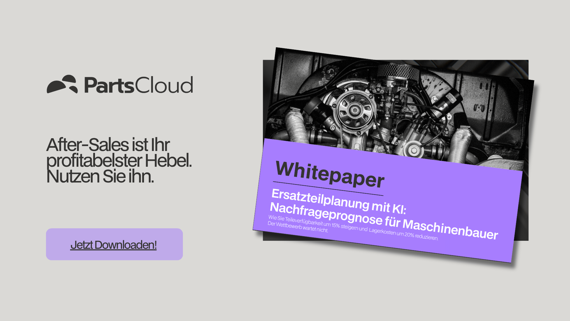 Whitepaper: Ersatzteilplanung mit KI für Maschinenbauer